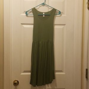 Green dress
